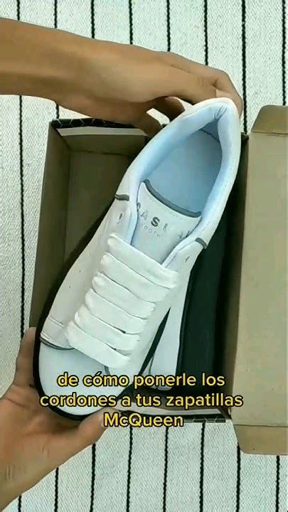 Tutorial de como poner los cordones a tus zapas Mcqueen.